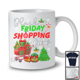 Black Friday Shopping Crew; Amazing Christmas Tree Snowing Shopping; Family Friends Group T-Shirt