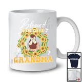 Blessed To Be Called Grandma, Awesome Mother's Day Sunflowers Circle, Matching Family Group T-Shirt