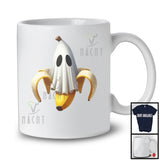 Boo Ghost Banana Costume, Amazing Halloween Fruit Lover, Matching Vegan Family Group T-Shirt