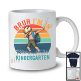 Bruh I'm In Kindergarten; Lovely Back To School Dabbing Boy Kindergarten; Vintage Retro Students T-Shirt