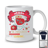 CNA In Progress Loading, Awesome Father's Day Mother's Day Nurse Tools Hearts, Nurse Group T-Shirt