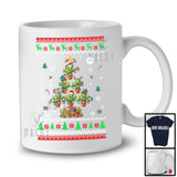 Cactus Christmas Tree; Amazing X-mas Sweater Lights Reindeer Santa Cactus; Family Group T-Shirt