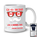 Canadian Dad Definition Much Cooler, Amazing Father's Day Dad Proud Sunglasses, Family Group T-Shirt