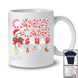 Candy Cane Squad; Fantastic Christmas Snowing Santa Candy Canes; X-mas Family Group T-Shirt