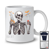 Carpenter Skeleton, Scary Halloween Costume Skeleton Skull Lover, Proud Careers Group T-Shirt