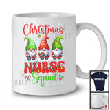 Christmas Nurse Squad; Amazing Christmas Snowing Three Gnomes; Proud Jobs Careers T-Shirt
