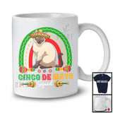 Cinco De Mayo Squad, Adorable Siamese Cat In Sombrero Rainbow, Proud Mexican Group T-Shirt