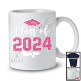 Class Of 2024, Awesome Graduation Graduate Women Grad Lover, Matching Team Family T-Shirt