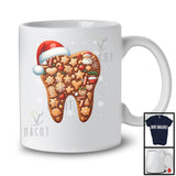Cookies In Santa Tooth Shape; Awesome Christmas Cookies Lover; Dental Dentist Group T-Shirt