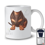 Dachshund Simple Halloween Cosplay; Humorous Costume Dachshund Animal; Family Group T-Shirt