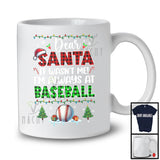 Dear Santa It Wasn't Me Always At Baseball; Fantastic Christmas Plaid; Sport Playing Player Team T-Shirt