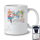 EMT Certified, Floral Nurse Nursing Healthcare Lover, Flowers Proud Careers Group T-Shirt