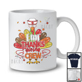 EMT Thanksgiving Crew; Lovely Thanksgiving Turkey Tail Autumn; Nurse Nursing Lover T-Shirt