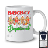 Emergency Department; Wonderful Christmas Four Gingerbreads; Emergency Room Nurse Group T-Shirt