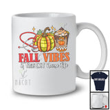 Fall Vibes And That EMT Nurse Life; Wonderful Thanksgiving Autumn Plaid Pumpkin; Careers Jobs T-Shirt