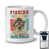 Fishing Dad Definition Normal Dad Except Much Cooler, Cute Vintage Retro Father's Day, Family T-Shirt