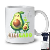 Gigicado, Adorable Mother's Day Gigi Baby Avocado Leopard, Vegan Family Group T-Shirt