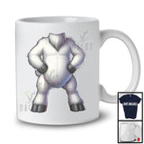 Goat Simple Halloween Cosplay; Humorous Costume Goat Animal Lover; Family Group T-Shirt