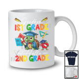 Goodbye 1st Grade Hello 2nd Grade, Adorable First Last Day Of School Turtle, Summer Graduate T-Shirt