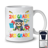 Goodbye 2nd Grade Hello 3rd Grade, Adorable First Last Day Of School Sloth, Summer Graduate T-Shirt
