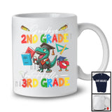 Goodbye 2nd Grade Hello 3rd Grade, Adorable First Last Day Of School T-Rex, Summer Graduate T-Shirt