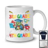 Goodbye 3rd Grade Hello 4th Grade, Adorable First Last Day Of School Turtle, Summer Graduate T-Shirt