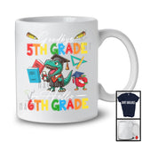 Goodbye 5th Grade Hello 6th Grade, Adorable First Last Day Of School T-Rex, Summer Graduate T-Shirt