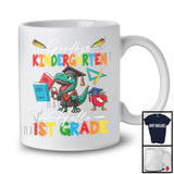 Goodbye Kindergarten Hello 1st Grade, Adorable First Last Day Of School T-Rex, Summer Graduate T-Shirt