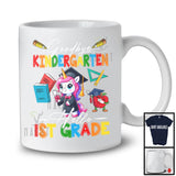 Goodbye Kindergarten Hello 1st Grade, Adorable First Last Day Of School Unicorn, Summer Graduate T-Shirt