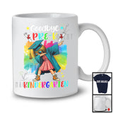 Goodbye Pre-K Hello Kindergarten, Colorful Graduation Dabbing Girl, Student Graduate Group T-Shirt