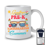 Goodbye Pre-K On My Way To Kindergarten, Joyful First Summer Vacation Sunglasses, Student T-Shirt