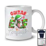 Guitar Elf Squad; Awesome Christmas Snowing Guitarist; Musical Instruments Player Team T-Shirt