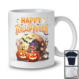 Happy Halloween, Adorable Halloween Costume Gecko Witch, Moon Pumpkin Wild Animal Lover T-Shirt