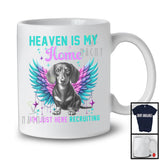 Heaven Is My Home; Adorable Memory Family Dachshund Owner; Matching Memorial Group T-Shirt
