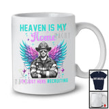 Heaven Is My Home; Adorable Memory Family Firefighter Lover; Matching Memorial Group T-Shirt