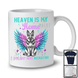 Heaven Is My Home; Adorable Memory Family German Shepherd; Matching Memorial Group T-Shirt
