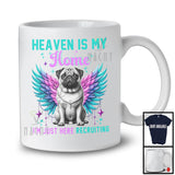 Heaven Is My Home; Adorable Memory Family Pug Owner; Matching Memorial Group T-Shirt