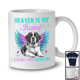 Heaven is my Home; Adorable Memory Family St. Bernard Owner; Matching Memorial Group T-Shirt