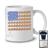 Hot Dog American Flag, Humorous 4th Of July Summer Vacation Patriotic Group, Fast Food Lover T-Shirt