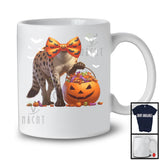 Hyena Costume Cosplay With Bow Tie, Lovely Halloween Wild Animal Lover, Matching Group T-Shirt