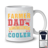 I Am A Farmer Dad Definition Normal Dad But Cooler, Awesome Father's Day Vintage, Family T-Shirt