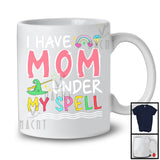 I Have Mom Under My Spell, Colorful Mother's Day Rainbow Witch Hat, Matching Family Group T-Shirt
