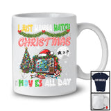 I Just Wanna Watch Christmas Movies All Day, Humorous X-mas Tree Lights Movie Lover, Family T-Shirt