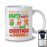I Like To Party I Mean Bake Christmas Cookie; Lovely X-mas Three Gingerbreads; Chef Baker T-Shirt
