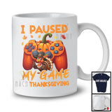 I Paused My Game For Thanksgiving, Joyful Thanksgiving Game Controller, Gaming Gamer Group T-Shirt