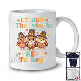 I Teach The Cutest Pre-K Turkeys, Amazing Thanksgiving Three Cute Turkeys, Teacher Group T-Shirt