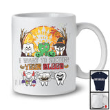 I Want To Suction' Your Blood; Horror Halloween Moon Witch Zombies Tooth; Dental Dentist T-Shirt