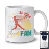 I'll Always Be Your Biggest Fan, Amazing Father's Day Mother's Day Baseball Vintage, Family T-Shirt