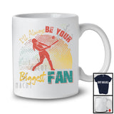 I'll Always Be Your Biggest Fan, Amazing Father's Day Mother's Day Softball Player Vintage, Family T-Shirt