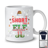 I'm Not Short I'm Just A Tall ELF, Sarcastic Christmas ELF Gnome Snow Around, X-mas Family T-Shirt
